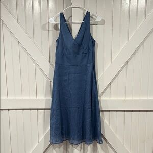 Elegant classic periwinkle Dress